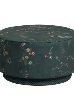 Hocker Und Stühle|Pip Studio Hocker Large Kawai Flower Grun