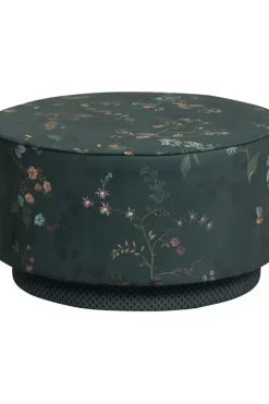 Hocker Und Stühle|Pip Studio Hocker Large Kawai Flower Grun