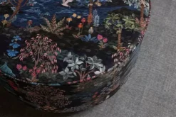 Hocker Und Stühle|Pip Studio Hocker Large Pip Garden Dunkelblau