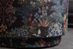 Hocker Und Stühle|Pip Studio Hocker Large Pip Garden Dunkelblau