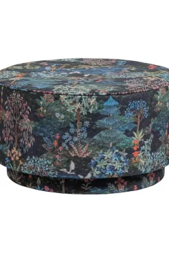 Hocker Und Stühle|Pip Studio Hocker Large Pip Garden Dunkelblau