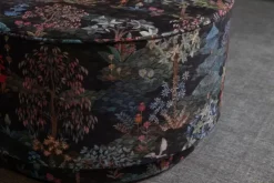 Hocker Und Stühle|Pip Studio Hocker Large Pip Garden Dunkelblau