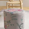 Hocker Und Stühle|Pip Studio Hocker Medium Fleur Grandeur Khaki
