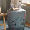Hocker Und Stühle|Pip Studio Hocker Medium Fleur Grandeur Grun