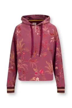 Sportshirts|Pip Studio Hoodie Lange Armel Isola Rosa