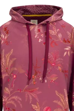 Sportshirts|Pip Studio Hoodie Lange Armel Isola Rosa