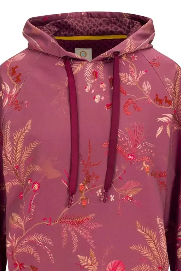 Sportshirts|Pip Studio Hoodie Lange Armel Isola Rosa