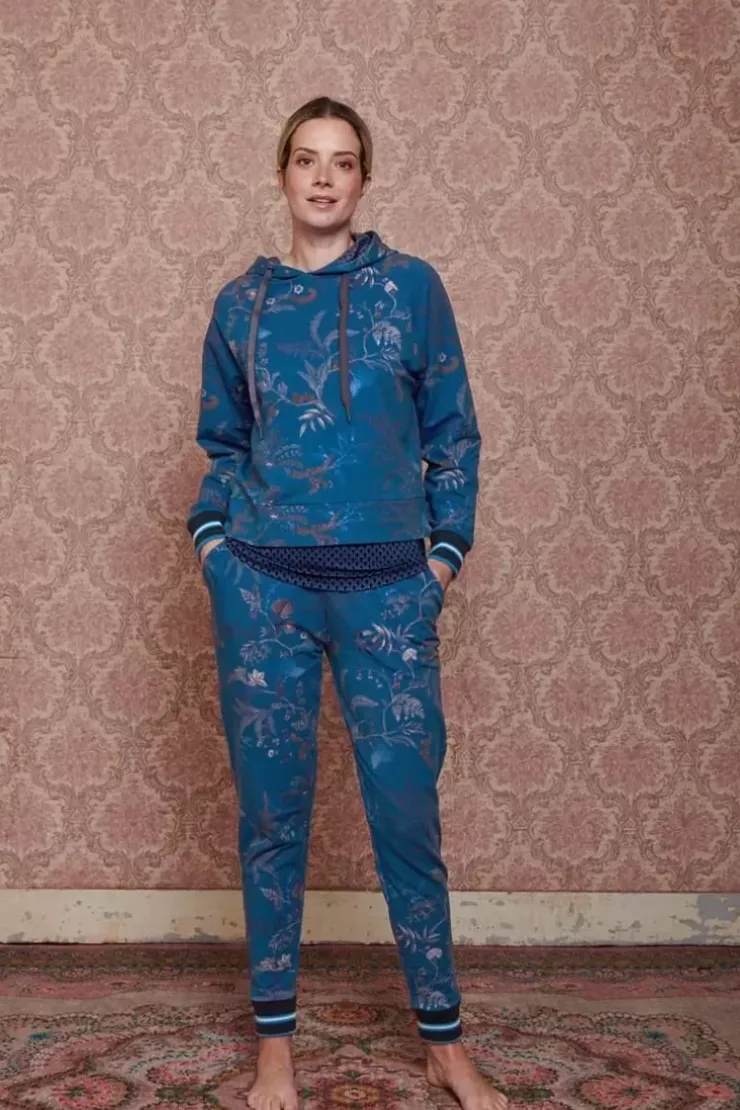 Sportshirts|Pip Studio Hoodie Lange Armel Isola Blau