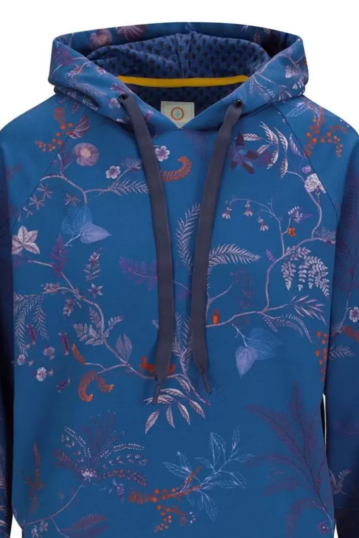 Sportshirts|Pip Studio Hoodie Lange Armel Isola Blau