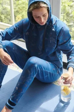 Sportshirts|Pip Studio Hoodie Lange Armel Isola Blau