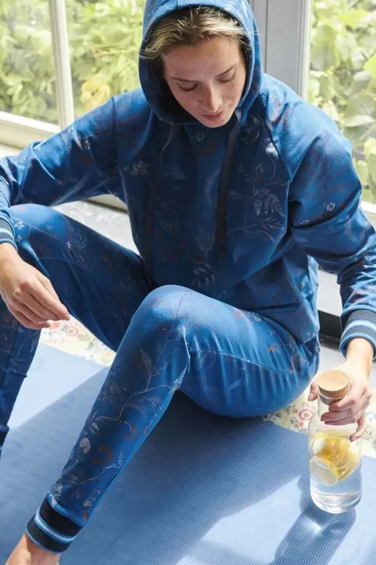 Sportshirts|Pip Studio Hoodie Lange Armel Isola Blau