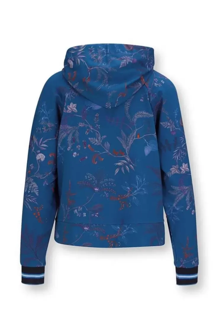 Sportshirts|Pip Studio Hoodie Lange Armel Isola Blau