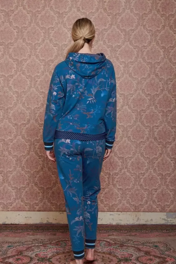 Sportshirts|Pip Studio Hoodie Lange Armel Isola Blau