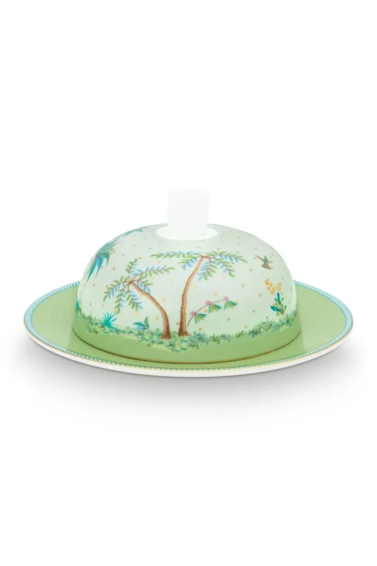 Butterschalen|Pip Studio Jolie Butterschale Runden Grun