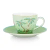 Tasse & Untertasse|Pip Studio Jolie Espresso Tasse & Undertasse Grun