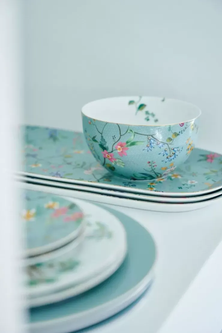 Schalen|Pip Studio Jolie Schale Flowers Blau 12 Cm