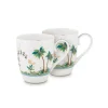 Porzellan Sets|Pip Studio Jolie Set/2 Tasse Gross Dots Gold Weis