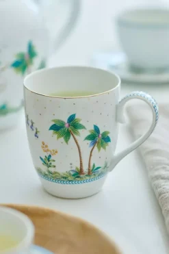 Porzellan Sets|Pip Studio Jolie Set/2 Tasse Gross Dots Gold Weis