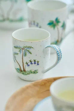 Porzellan Sets|Pip Studio Jolie Set/2 Tasse Klein Dots Gold Weis