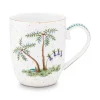 Kaffeetassen|Pip Studio Jolie Tasse Klein Dots Gold Weis