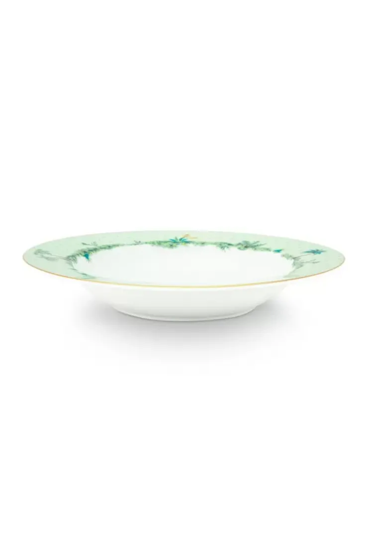 Tiefe Teller|Pip Studio Jolie Tiefer Teller 21.5 Cm Grun