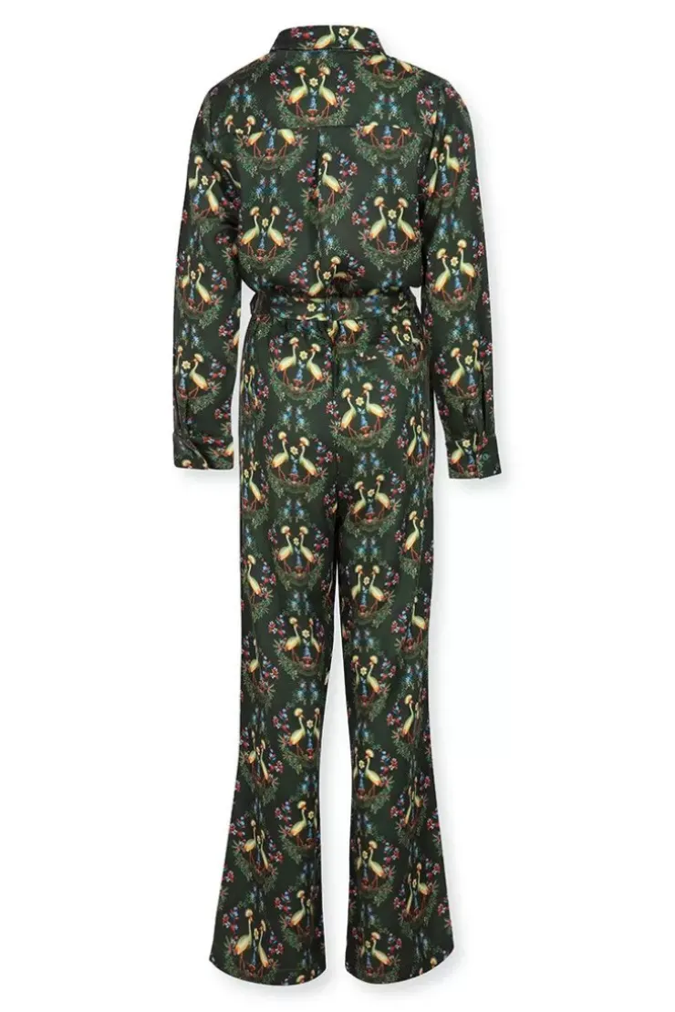 Jumpsuits|Pip Studio Jumpsuit Flirting Birds Grun