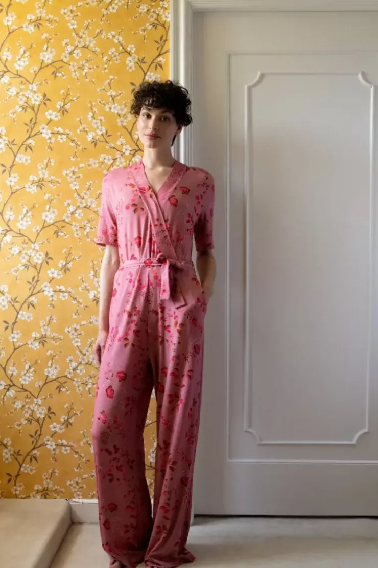 Jumpsuits|Pip Studio Jumpsuit Tokyo Blossom Rosa