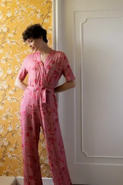 Jumpsuits|Pip Studio Jumpsuit Tokyo Blossom Rosa