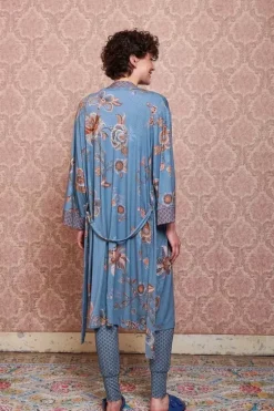 Kimonos|Pip Studio Kimono Cece Fiore Blau