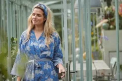 Kimonos|Pip Studio Kimono Flora Firenze Kobalt Blau