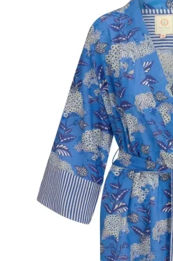 Kimonos|Pip Studio Kimono Flora Firenze Kobalt Blau