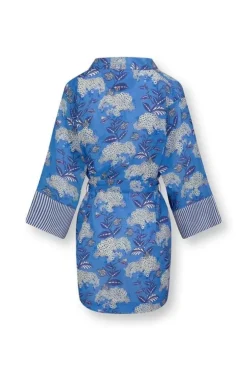 Kimonos|Pip Studio Kimono Flora Firenze Kobalt Blau