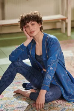 Strandmode|Pip Studio Kimono Isola Blau