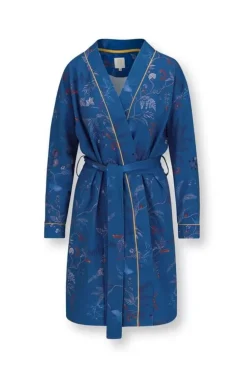 Strandmode|Pip Studio Kimono Isola Blau