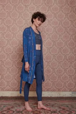Strandmode|Pip Studio Kimono Isola Blau
