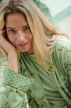 Kimonos|Pip Studio Kimono Kawai Flower Hell Grun