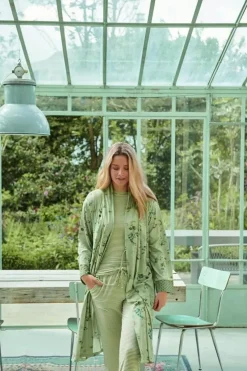 Kimonos|Pip Studio Kimono Kawai Flower Hell Grun