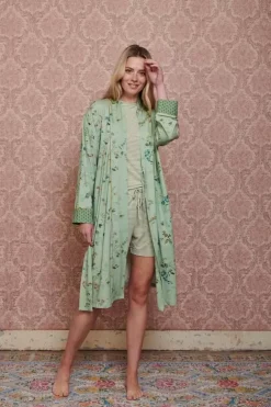 Kimonos|Pip Studio Kimono Kawai Flower Hell Grun