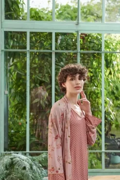 Kimonos|Pip Studio Kimono Kawai Flower Hell Rosa