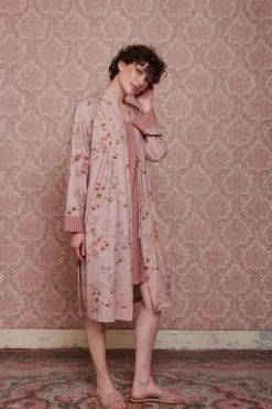 Kimonos|Pip Studio Kimono Kawai Flower Hell Rosa