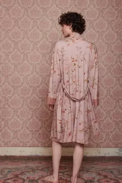 Kimonos|Pip Studio Kimono Kawai Flower Hell Rosa