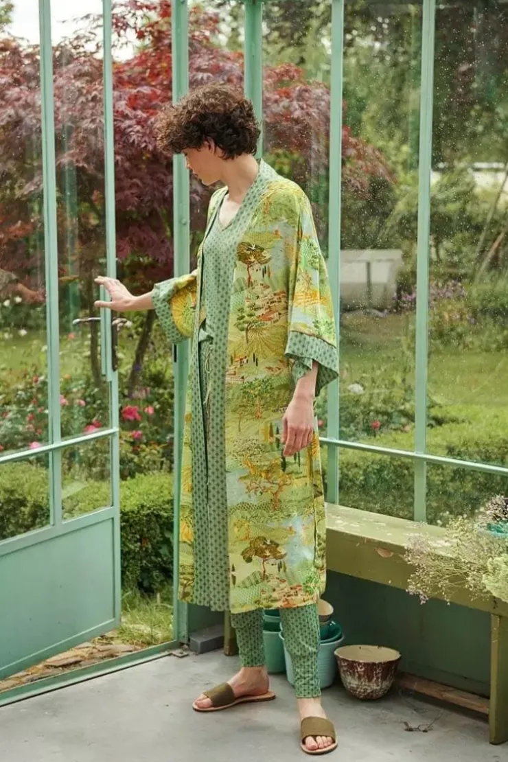 Kimonos|Pip Studio Kimono Toscana Grun