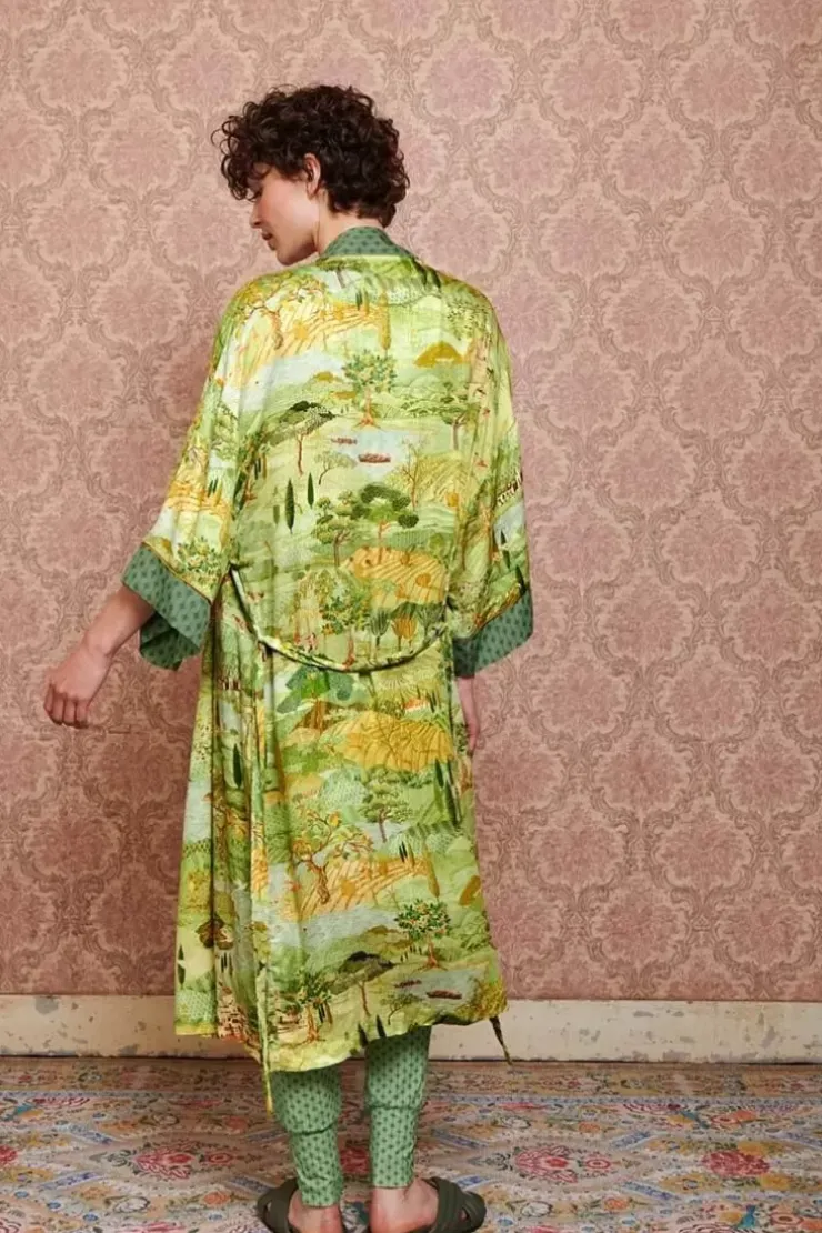 Kimonos|Pip Studio Kimono Toscana Grun