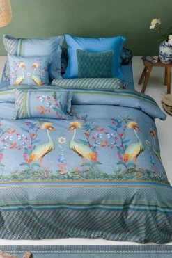 Kissenbezüge|Pip Studio Kissenbezug Flirting Birds Blau