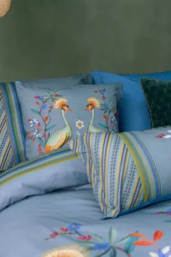 Kissenbezüge|Pip Studio Kissenbezug Flirting Birds Blau