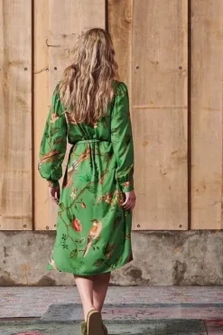 Nachthemden|Pip Studio Kleid Lange Armel Good Nightingale Grun