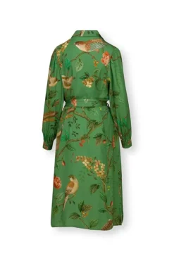 Nachthemden|Pip Studio Kleid Lange Armel Good Nightingale Grun