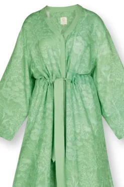 Kleider|Pip Studio Kleid Origami Grun