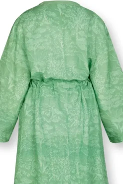 Kleider|Pip Studio Kleid Origami Grun