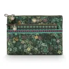 Necessaire|Pip Studio Kosmetiktasche Combi Gross Tutti I Fiori Grun